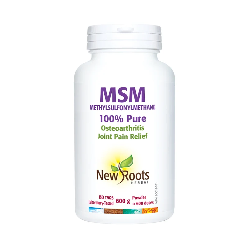New Roots - MSM Methylsulfonylmethane 100 Pure | 600 g