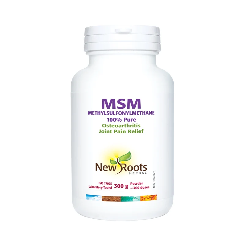 New Roots - MSM Methylsulfonylmethane 100 Pure | 300 g
