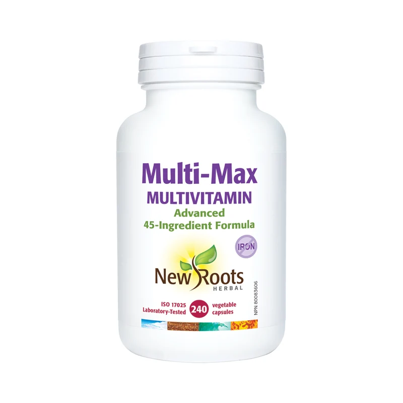 New Roots - Multi Max Multivitamin | 240 Capsules