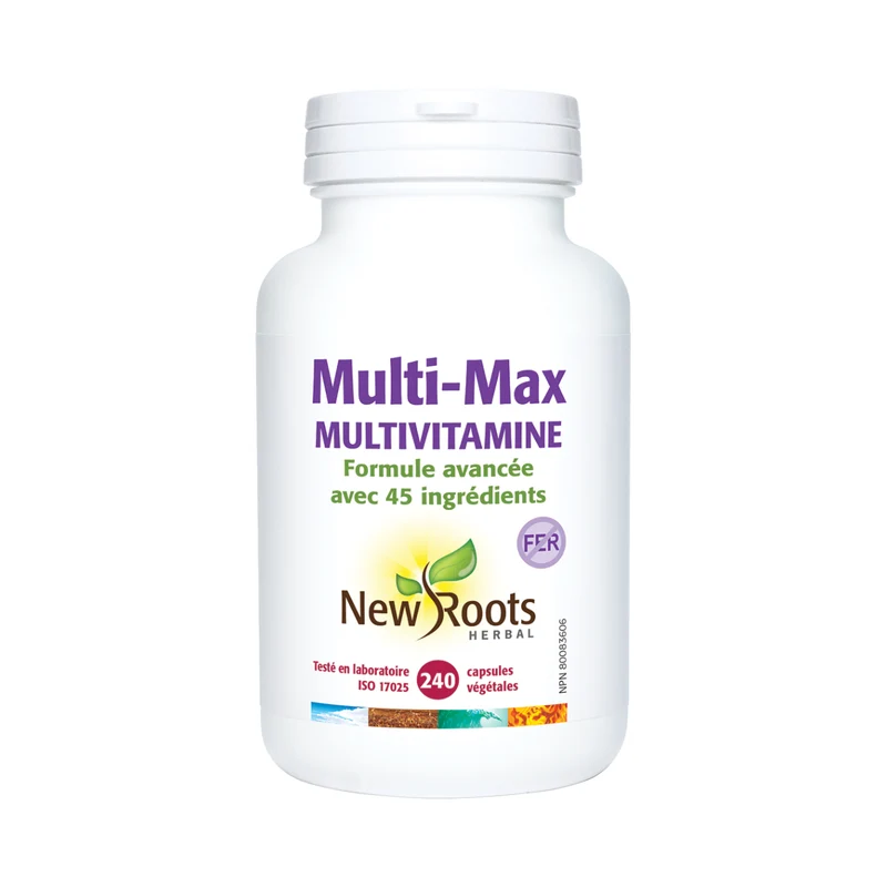 New Roots - Multi Max Multivitamin | 240 Capsules