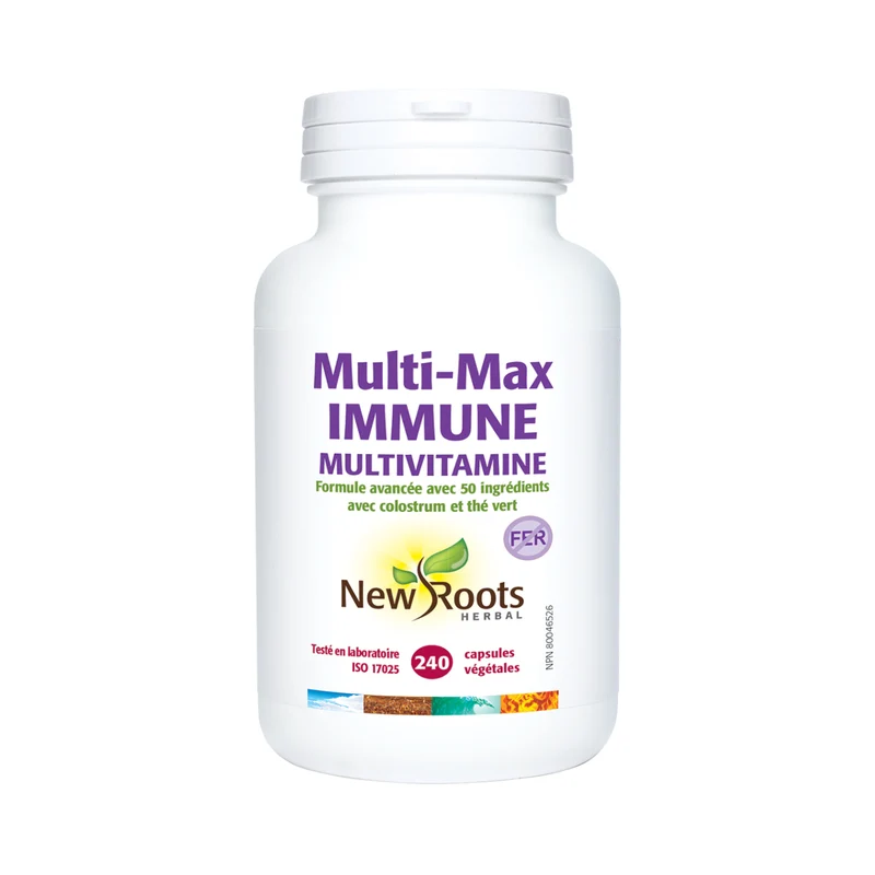 New Roots - Multi Max Immune Multivitamin | 240 Capsules