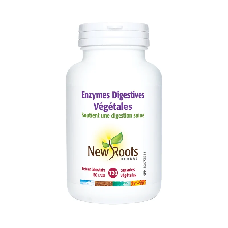 New Roots - Plant Digestive Enzymes | 120 Capsules