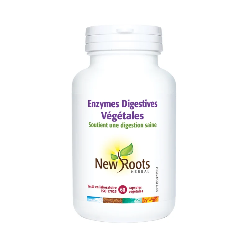 New Roots - Plant Digestive Enzymes | 60 Capsules