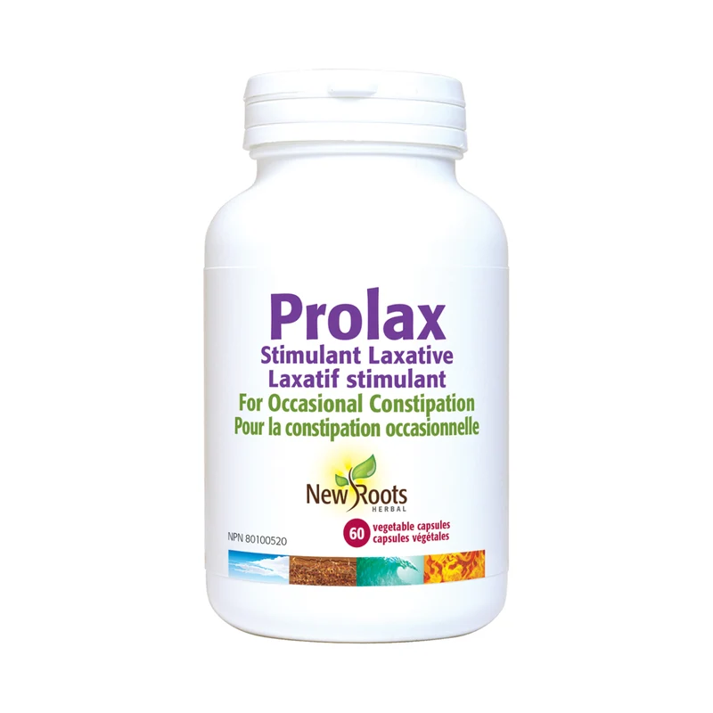New Roots - Prolax Stimulant Laxative | 60 Capsules
