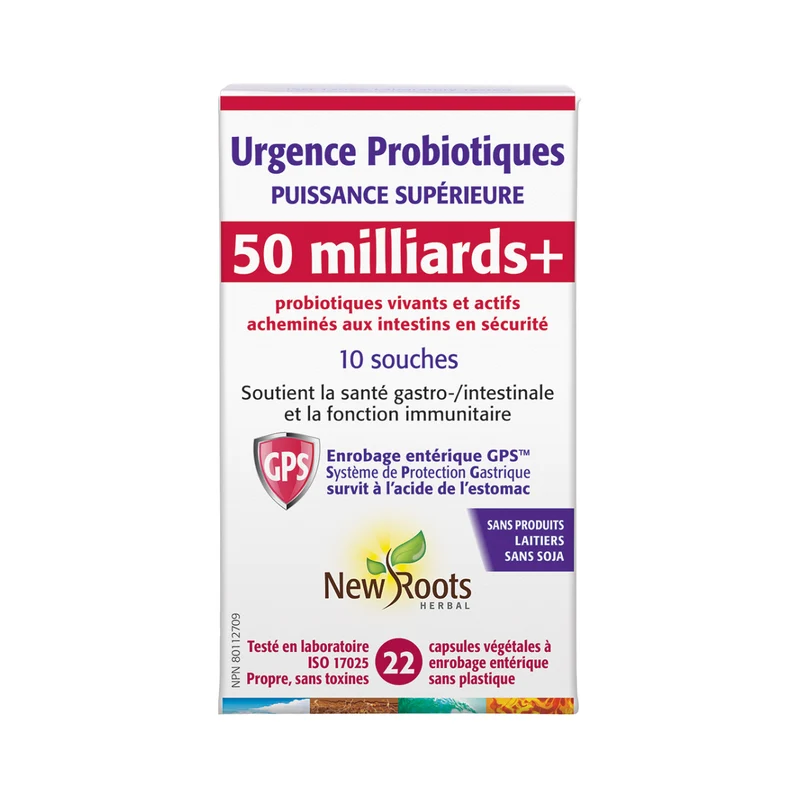 New Roots - Probiotics Urgency Extra Potency | 22 Capsules