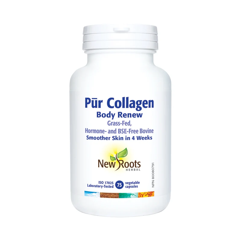 New Roots - Pūr Collagen Body Renew 500 mg | 75 Capsules