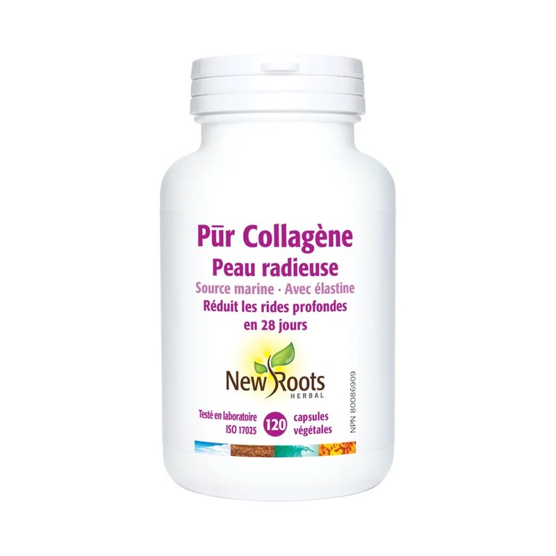 New Roots - Pūr Collagen Radiant Skin 500 mg | 120 Capsules