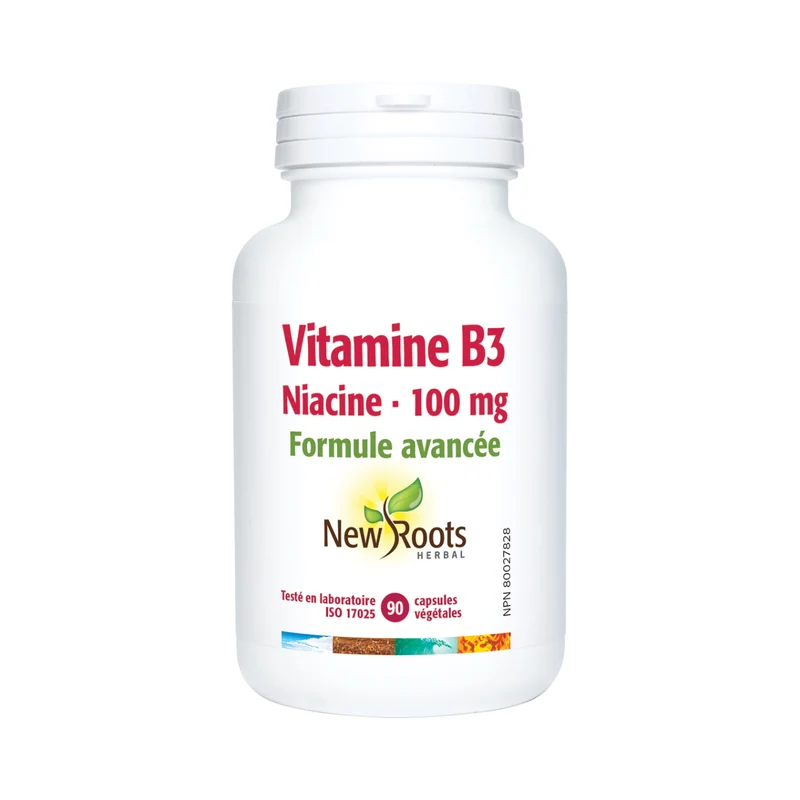 New Roots - Vitamin B3 Niacin 100 mg | 90 Capsules