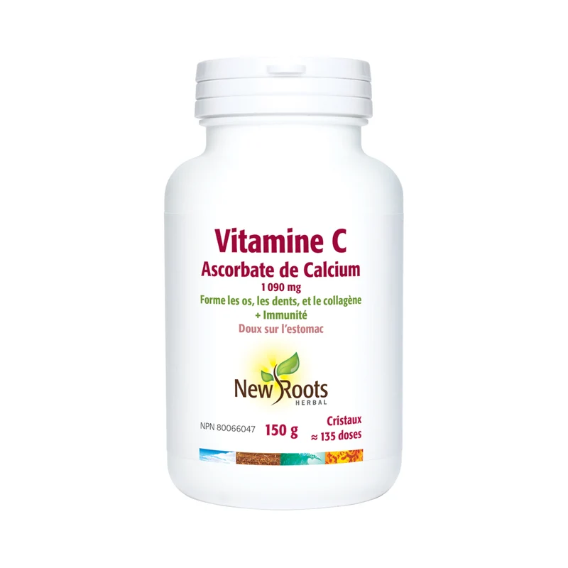 New Roots - Vitamin C CalcIUm Ascorbate 1,090 mg | 150 g