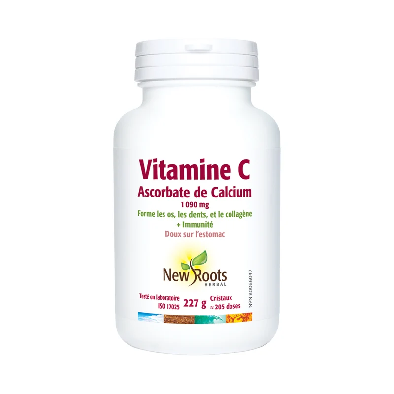 New Roots - Vitamin C CalcIUm Ascorbate 1,090 mg | 227 g