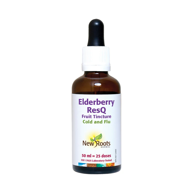 New Roots - Elderberry ResQ European Berries Fruit Tincture | 50 ml