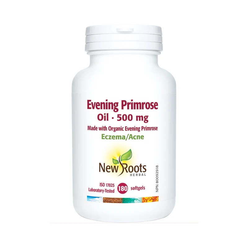 New Roots - Evening Primrose Oil 500 mg | 180 softgels