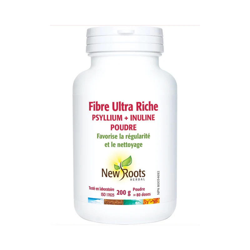 New Roots - Fiber Ultra Rich Psyllium + Inulin | 200 g