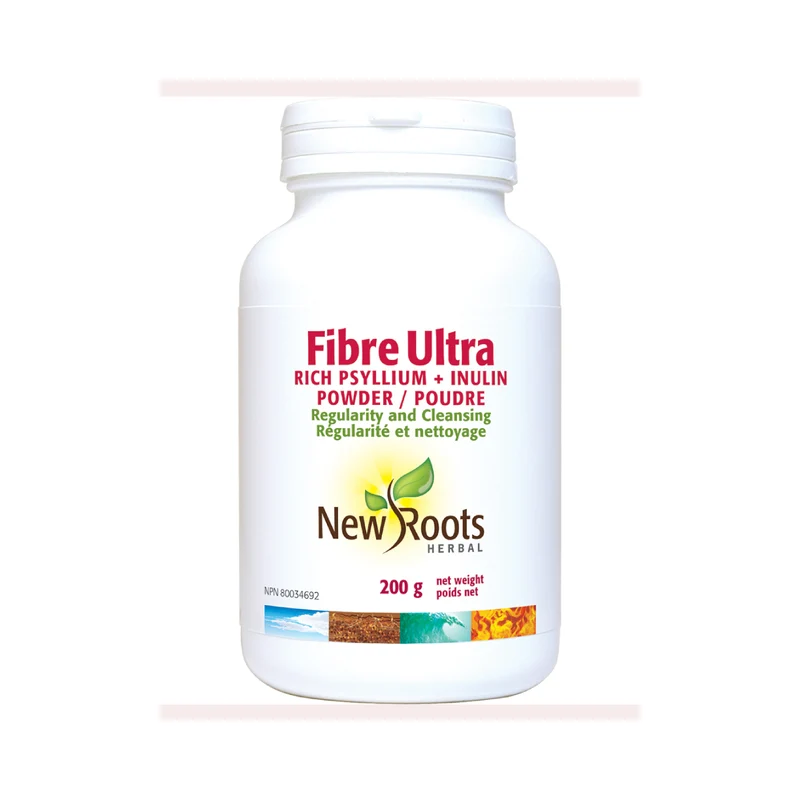 New Roots - Fiber Ultra Rich Psyllium + Inulin | 200 g