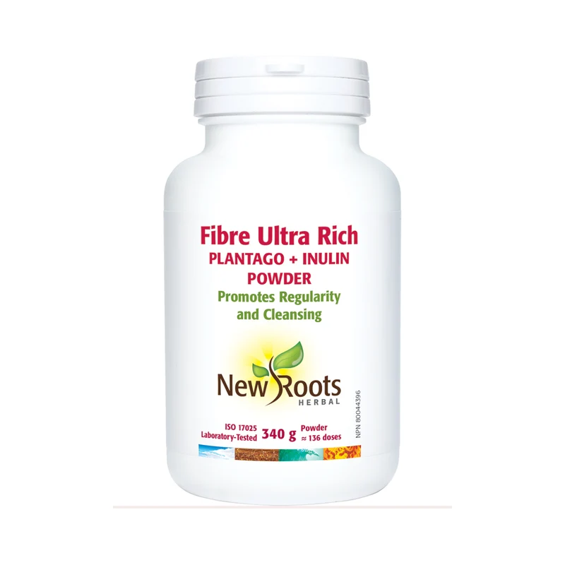 New Roots - Fiber Ultra Rich Plantago + Inulin | 340 g