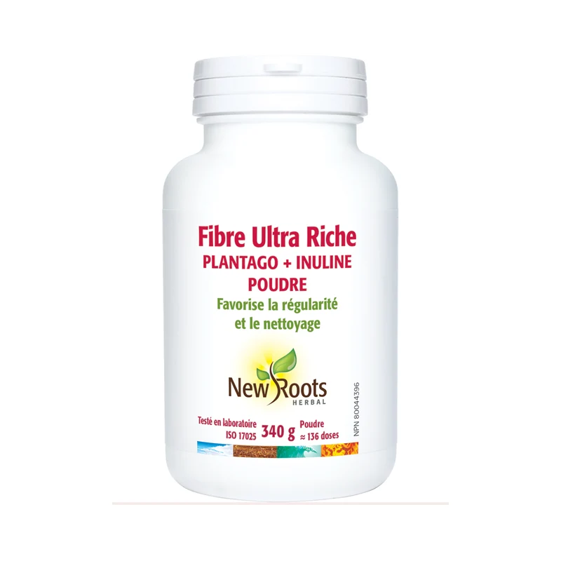 New Roots - Fiber Ultra Rich Plantago + Inulin | 340 g