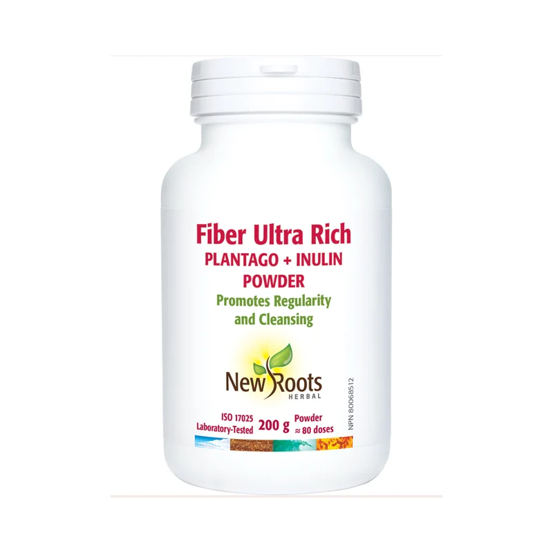 New Roots - Fiber Ultra Rich Plantago + Inulin | 200 g
