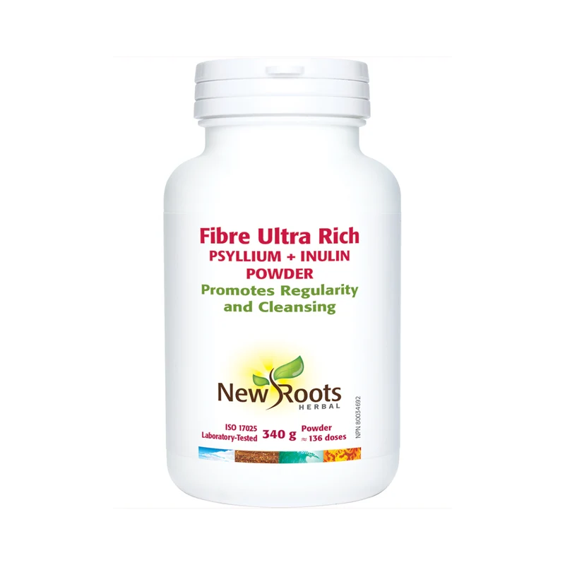 New Roots - Fiber Ultra Rich Psyllium + Inulin | 340 g