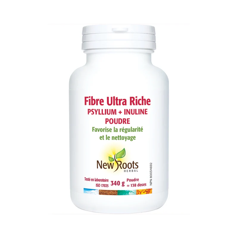 New Roots - Fiber Ultra Rich Psyllium + Inulin | 340 g