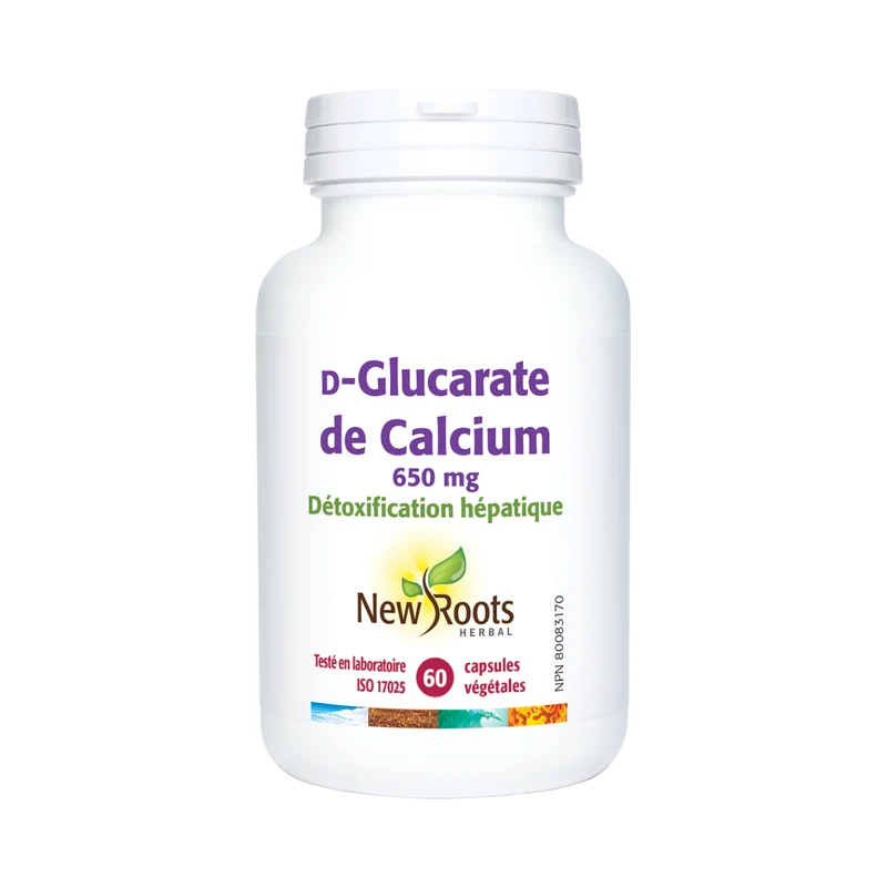 New Roots - Calcium Glucarate 650 mg | 60 capsules