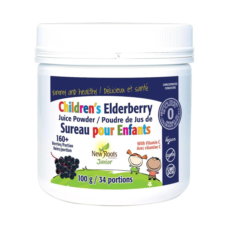 New Roots - Children’s Elderberry Juice Powder | 100 g