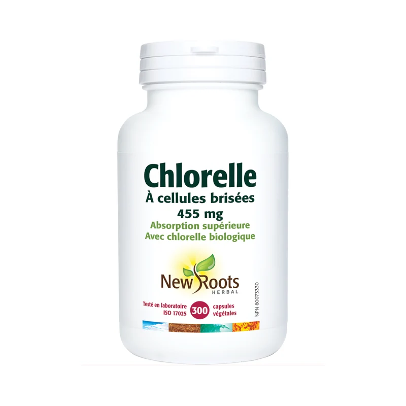 New Roots - Chlorella Broken-Cell 455 mg | 300 capsules