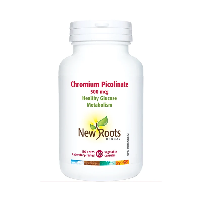 New Roots - Chromium Picolinate 500 mcg | 100 capsules