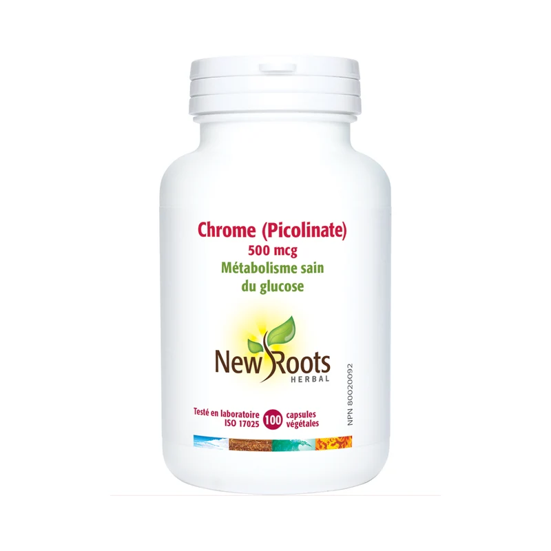 New Roots - Chromium Picolinate 500 mcg | 100 capsules