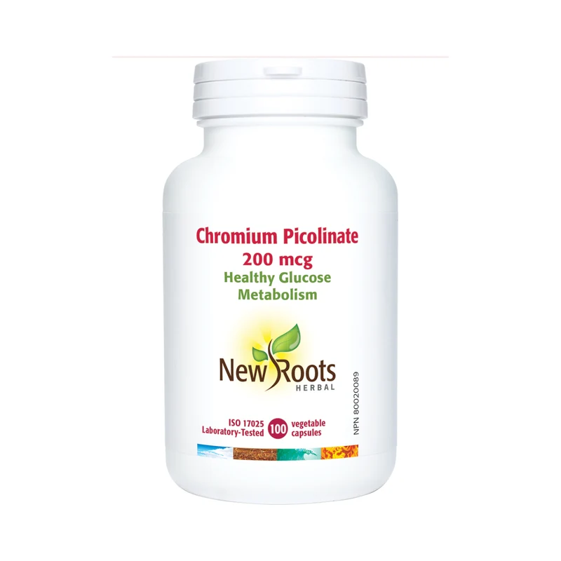New Roots - Chromium Picolinate 200 mcg | 100 capsules