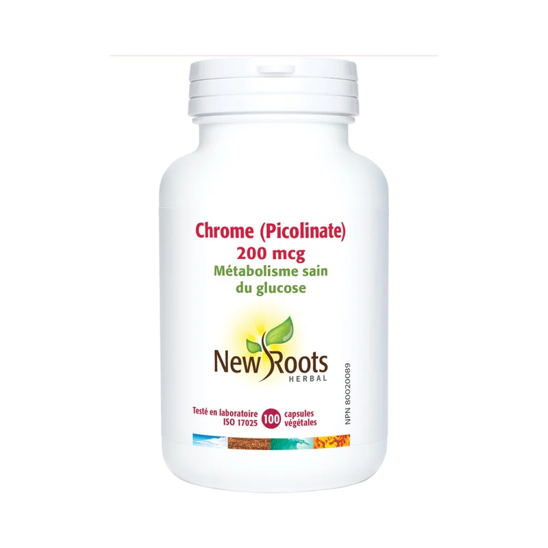 New Roots - Chromium Picolinate 200 mcg | 100 capsules