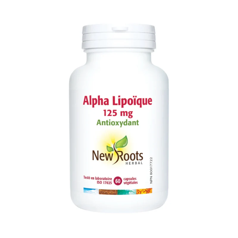 New Roots - Alpha Lipoic 125 mg | 60 capsules