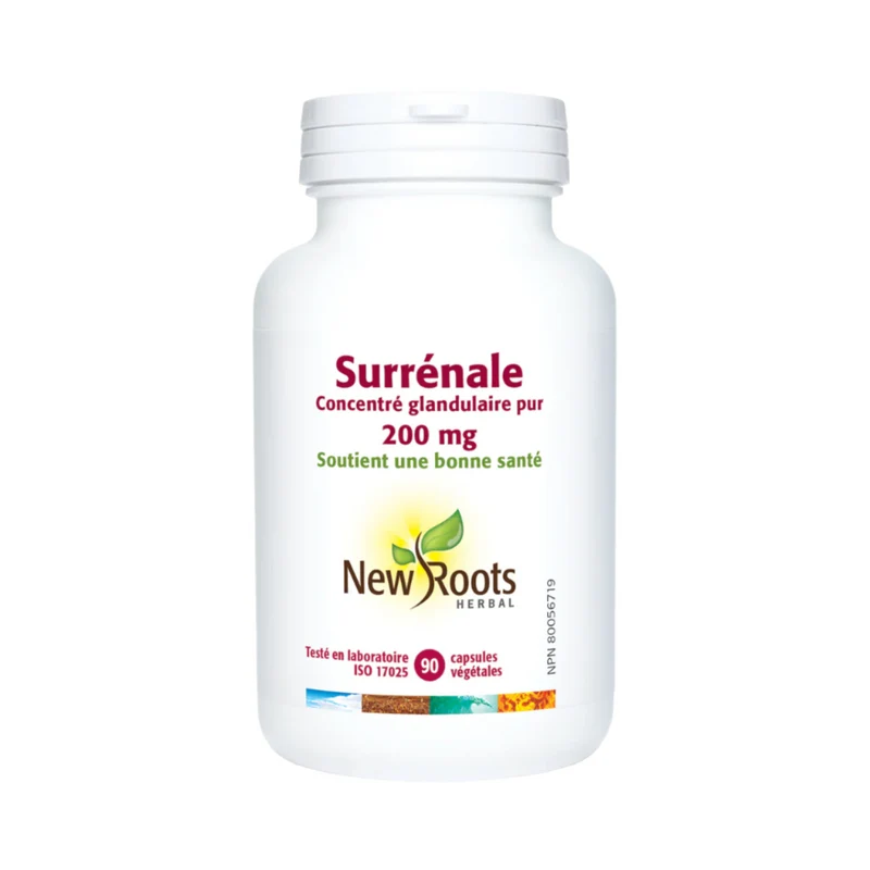 New Roots - Adrenal Pure Glandular Concentrate 200 mg | 90 capsules