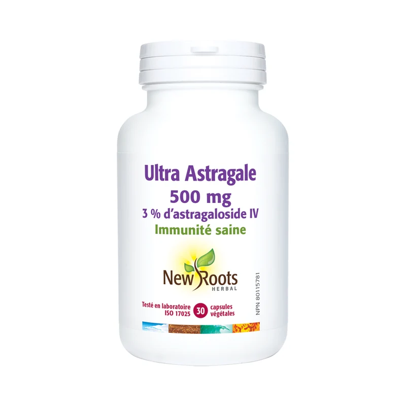 New Roots - Astragalus Ultra 500mg | 30 Capsules