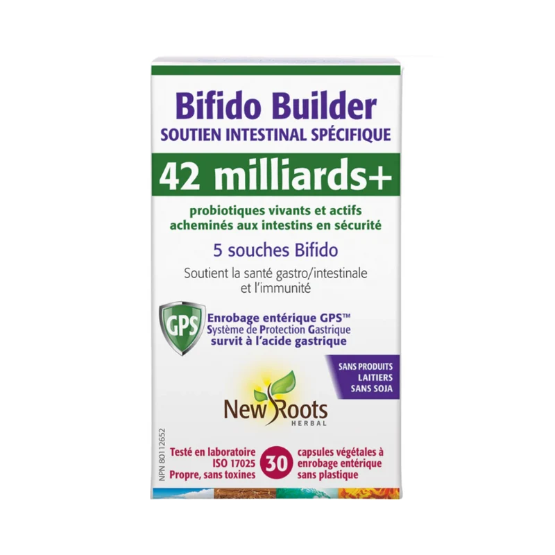 New Roots - Bifido Builder Specialized Intestinal Support | 30 capsules