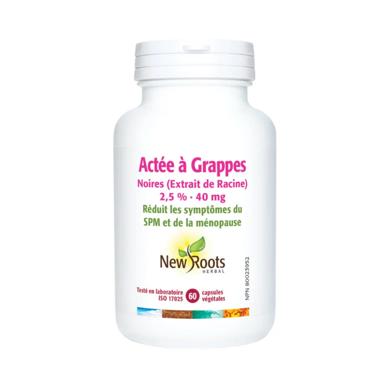 New Roots - Black Cohosh Root Extract 2.5% 40 mg | 60 capsules