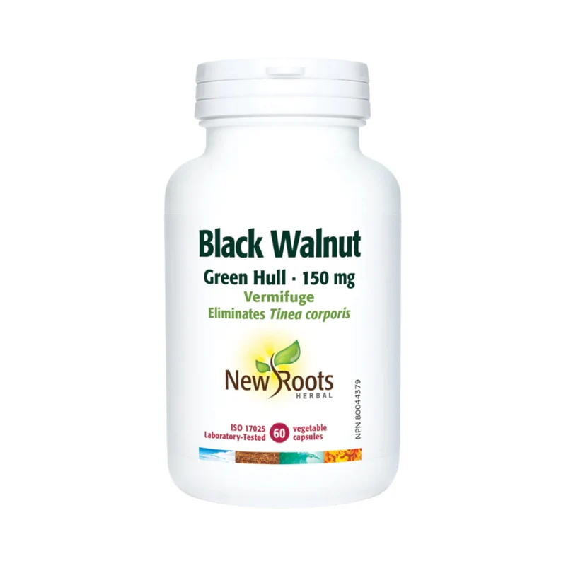 New Roots - Black Walnut Green Hull 150 mg | 60 capsules