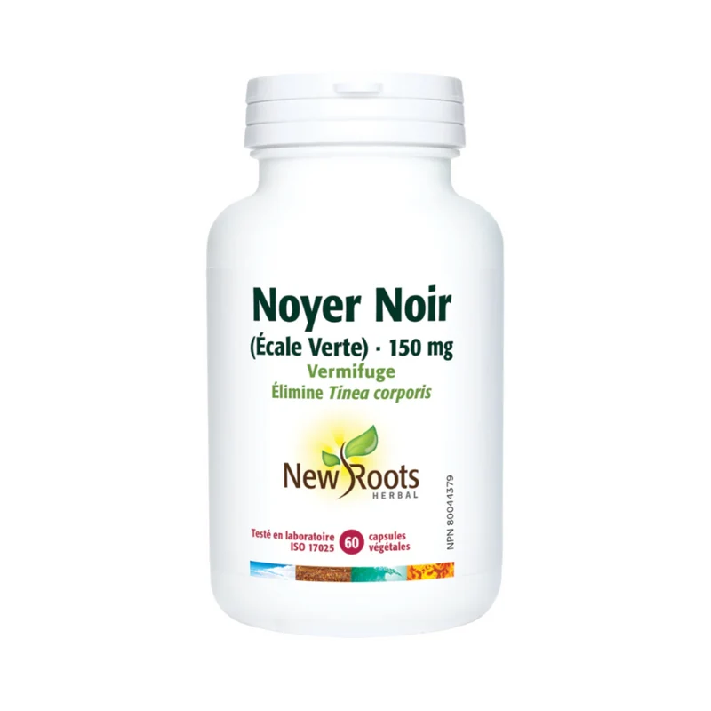 New Roots - Black Walnut Green Hull 150 mg | 60 capsules
