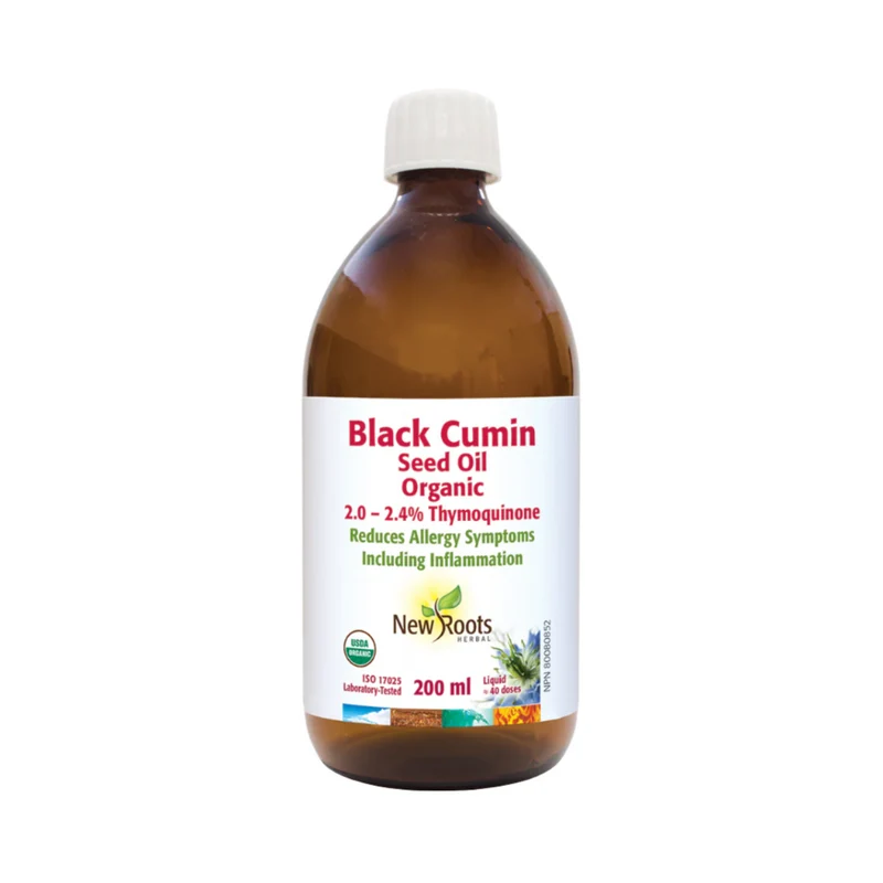 New Roots - Organic Black Cumin Seed Oil | 200 mL