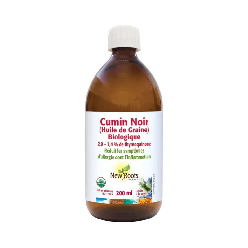 New Roots - Organic Black Cumin Seed Oil | 200 mL
