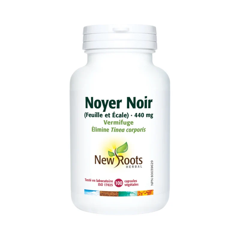 New Roots - Black Walnut Leaf and Hull 440 mg | 100 capsules