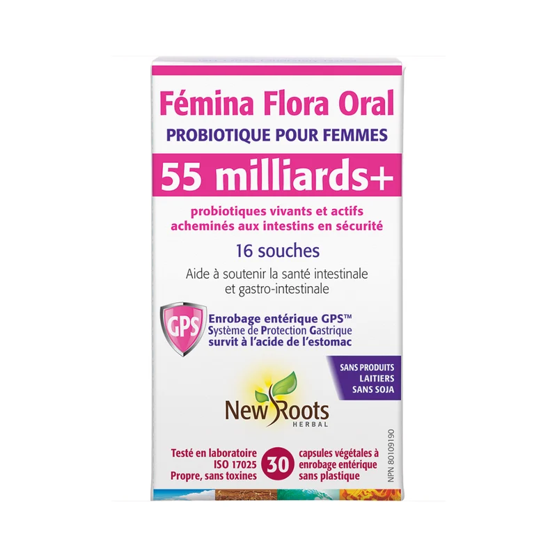 New Roots - Femina Flora Oral Women’s Probiotic | 30 capsules
