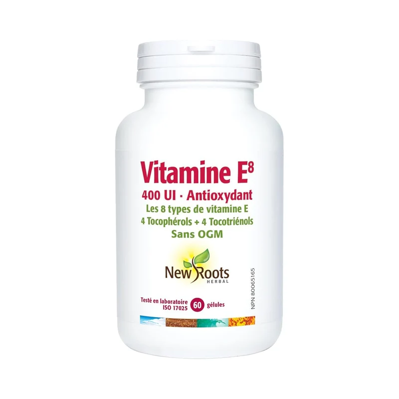 New Roots - Vitamin E8 400 IU | 60 Softgels*