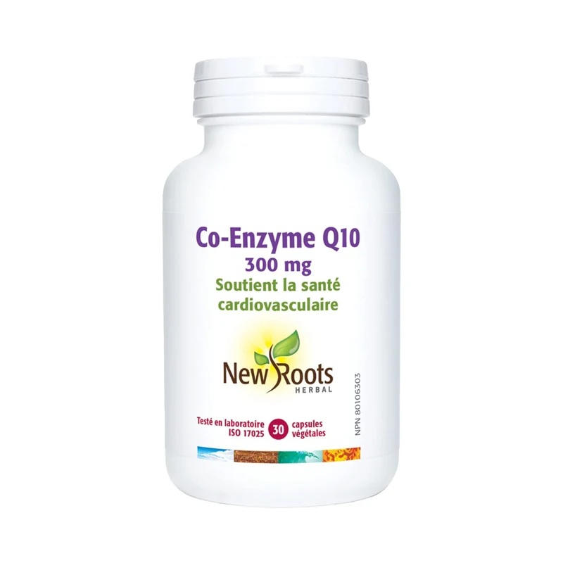 New Roots - Co-Enzyme Q10 30mg | 120 Vegetable Capsules*