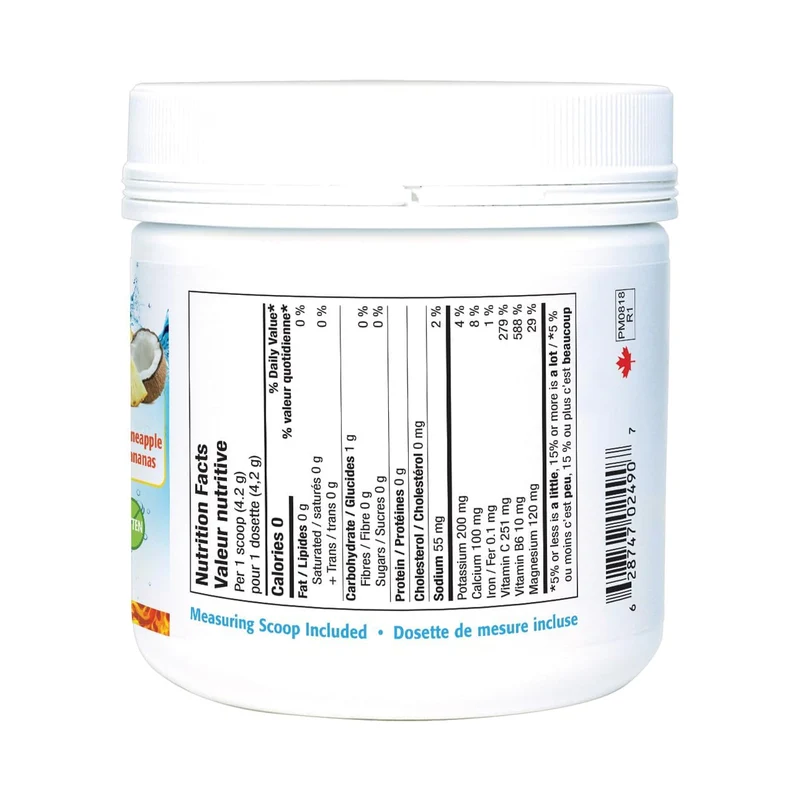 New Roots - Lectro-Lytes Electrolyte Rehydration Drink Mix, Coco-Pineapple | 168 g = 40 Portions*