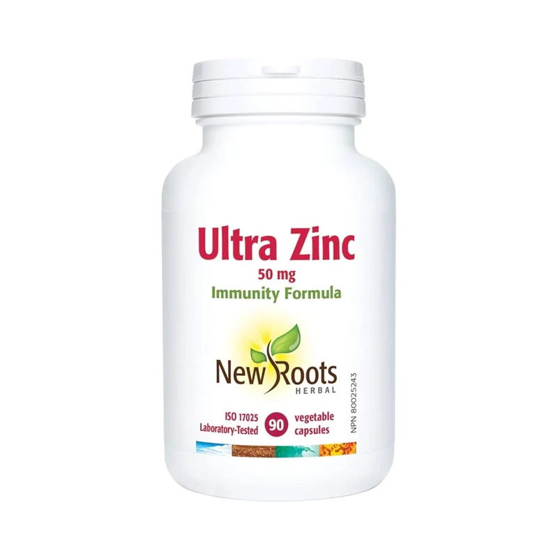 New Roots - Ultra Zinc 50 mg | 90 Vegetable Capsules