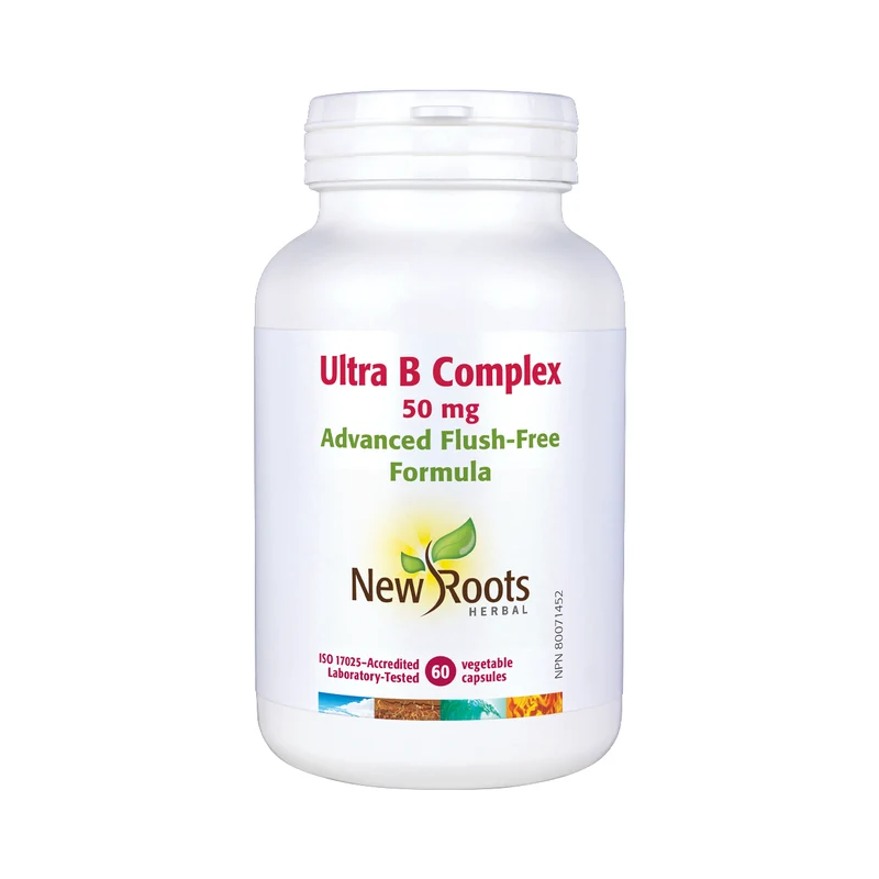 New Roots - Ultra B Complex 50mg | 60 Vegetable Capsules