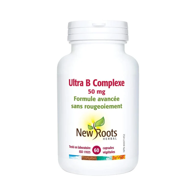 New Roots - Ultra B Complex 50mg | 60 Vegetable Capsules