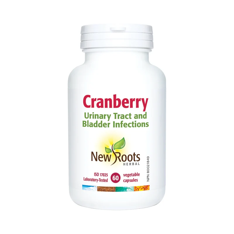 New Roots - Cranberry 600mg | 60 Vegetable Capsules*