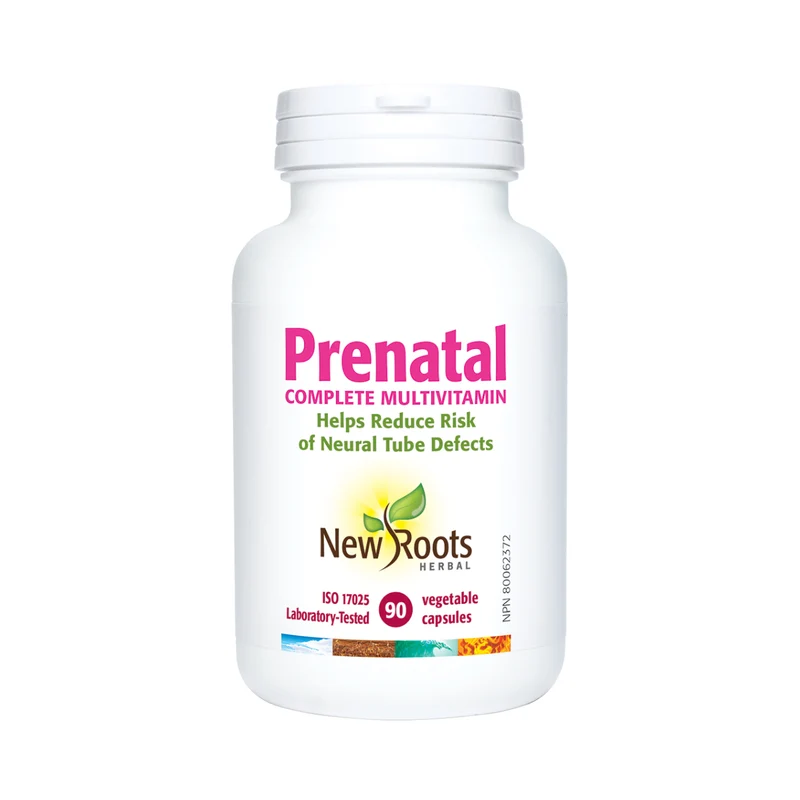 New Roots - Prenatal Complete Multivitamin | 90 Capsules