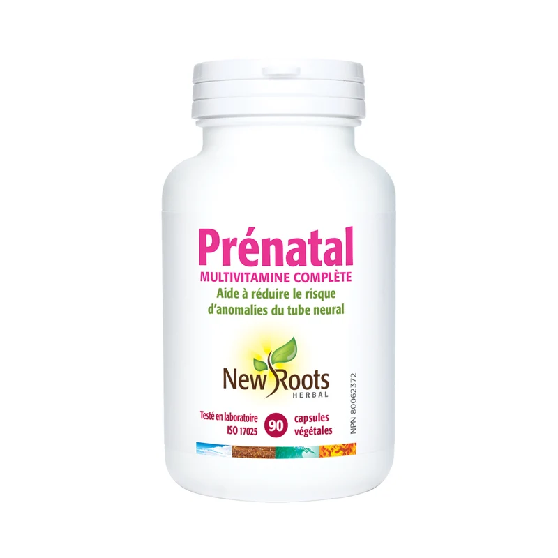 New Roots - Prenatal Complete Multivitamin | 90 Capsules